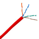 CABLE LAN CAT6 4PAIR SOLD RED