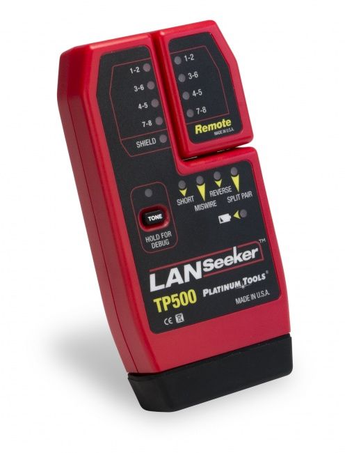 Platinum Tools TP500 LANSeeker Cable Tester Express