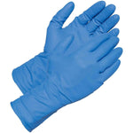 Nitrile Gloves 15 mil  M  Heavy duty, flocked lined  12 pairs
