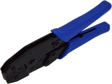 Durable Ratcheting Crimper for Non-insulated or Open Barrel Terminals 20-18, 16-14, or 12-10 AWG