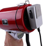 Rechargeable 50 Watt Loud Megaphone with Siren Bullhorn Speaker Outdoor Portable Amplifier