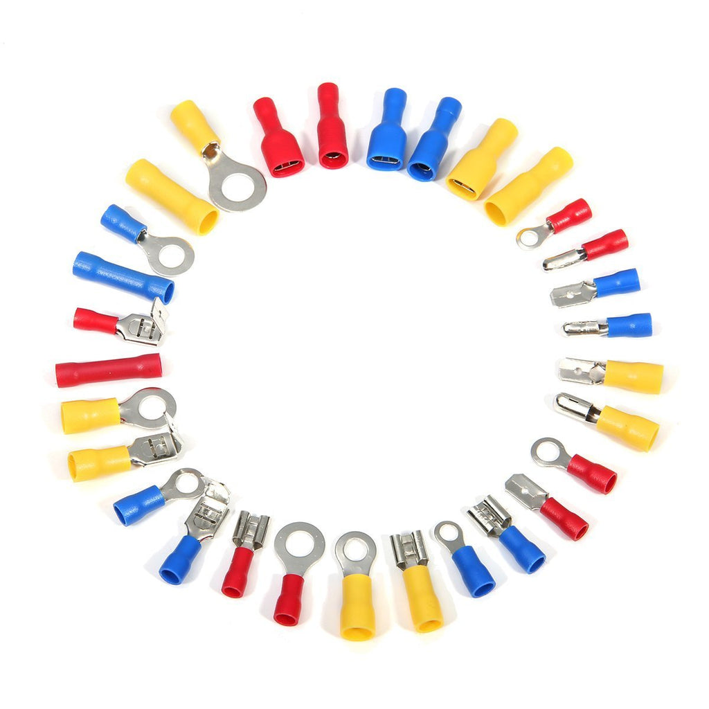 480 Piece Electrical Terminal Assortment - Includes Convenient Case ...