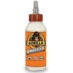 Gorilla Glue 8 OZ. Wood Glue Bottle, 5 to 10 min Harden Time, 24 Hr Full Cure