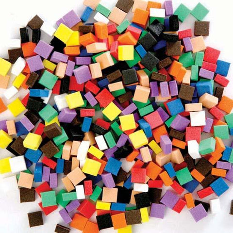 3/8" Mosaic Foam Tiles (500 Pieces)