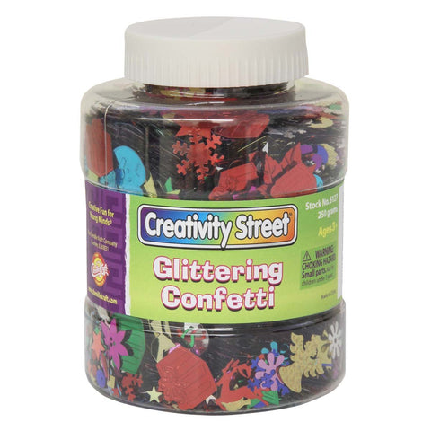Glittering Confetti Shaker Jar 8.8 oz