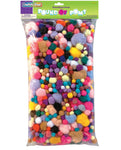 Pom Pons Assorted Sizes & Colors 1 lb
