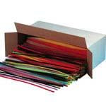 12" Assorted Chenille Stems Class Pack of 1000