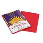 Construction Paper 9x12 Holiday Red 50 Sheets