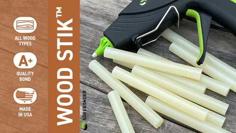 Surebonder WS-12 All-Temp Wood Glue Sticks 4-Inch