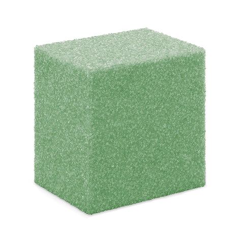 Polystyrene Foam Block, 2.9" x 2.9" x 29", Green