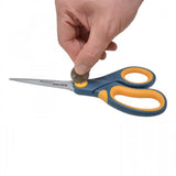 Westcott 8" Straight Titanium Bonded Non-Stick Scissors with Adjustable Glide Feature