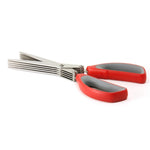 Westcott 8" All Purpose Shredder Scissor, Red