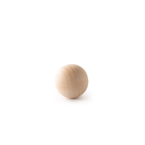 1/4" Solid Round Wooden Ball, 100 Pieces