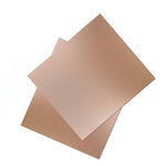 Copper Clad Circuit Board FR-4 Fiber Glass: 5" x 6" Double Sided