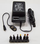 Multi Voltage AC to DC Wall Adapter